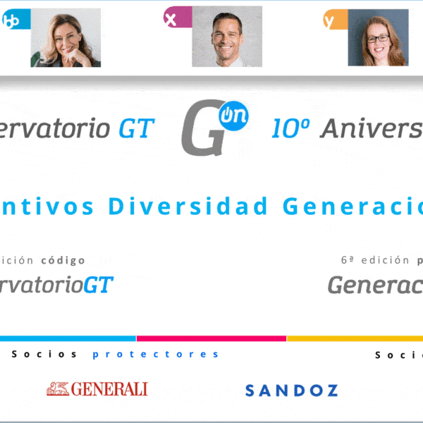 VI Gala de Distintivos de Diversidad Generacional y 10º Aniversario del Observatorio Generación & Talento