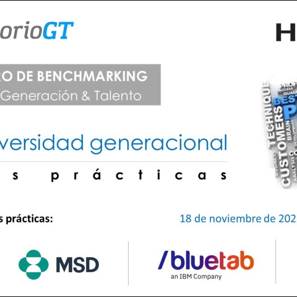10º Encuentro de Buenas Prácticas Gestión Diversidad Generacional. Se presentarán los casos de éxito de Moeve, MSD, Redeia y Bluetab