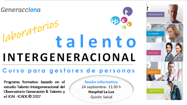 Curso “Laboratorios Talento Intergeneracional” – Sesión informativa – 24/09/2018