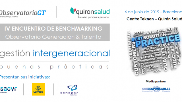 Correos + Sacyr + Sonepar presentarán sus Buenas Prácticas de Diversidad Generacional – 06/06/2019 – BARCELONA