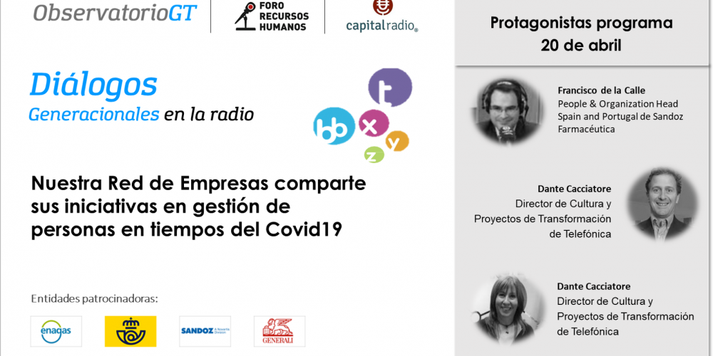 Diálogos Covid19 con Altrán, Sandoz y Telefónica