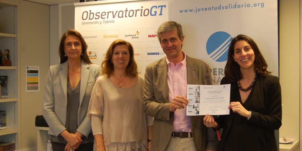 COOPERACIÓN INTERNACIONAL ONG se integra al Consejo Asesor del Observatorio Generación y Talento y se adhiere al Código de Principios de Diversidad Generacional