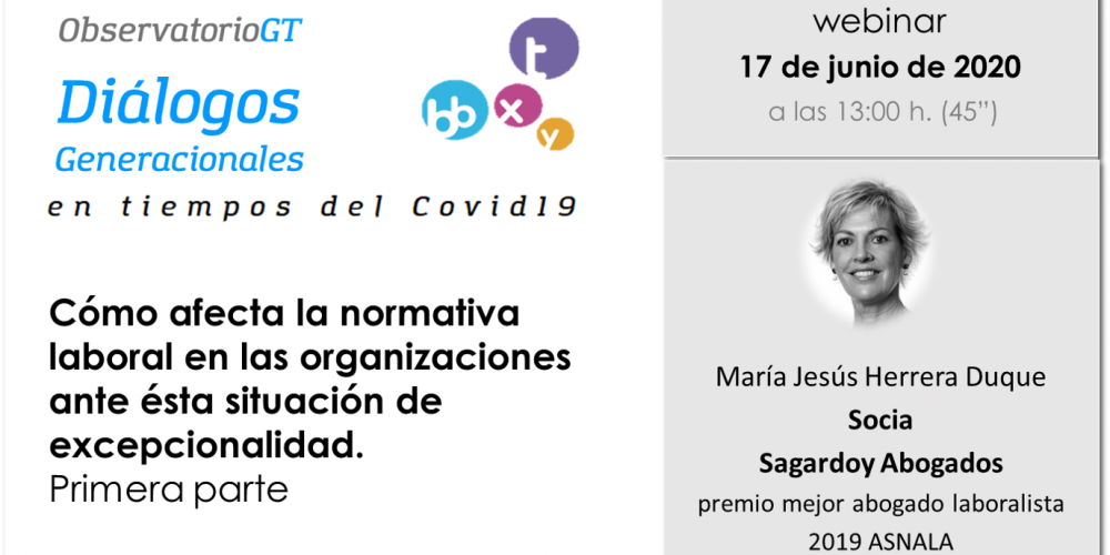 «Diálogos generacionales» con Sagardoy Abogados