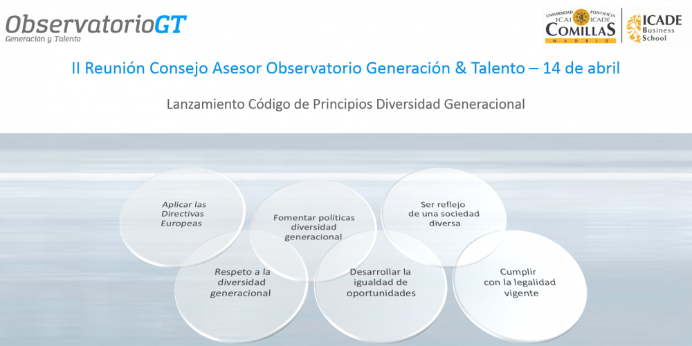 El Observatorio Generación & Talento impulsa el Código de Principios de Diversidad Generacional
