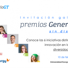 Conoce las 6 iniciativas galardonadas por su innovación en la gestión de la diversidad generacional. Gala de entrega de los III Premios Generacción “Sin distancias”. 10 de febrero